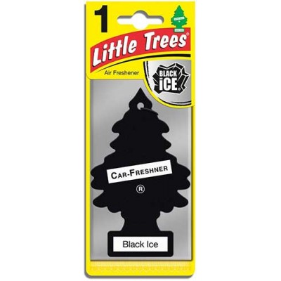LITTLE TREE BLACK ICE AIR FRESHNERS LOOSE 24CT/PACK